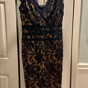 Tadashi lace cocktail dress